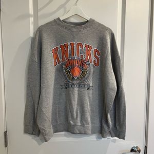 Unisex New York Knick’s basketball crewneck